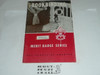 Bookbinding Merit Badge Pamphlet, Type 6, Picture Top Red Bottom Cover, 4-63 Printing