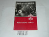 Public Speaking  Merit Badge Pamphlet, Type 6, Picture Top Red Bottom Cover, 1-55 Printing