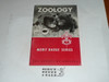Zoology  Merit Badge Pamphlet, Type 6, Picture Top Red Bottom Cover, 2-60 Printing