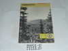 Forestry Merit Badge Pamphlet, Type 8, Green Band Cover, 3-78 Printing