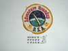 Round-up Patch, Generic BSA issue, wht twill, gold r/e bdr, Adventure, used