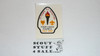Four Lakes Council 1982 70th Anniversary Decal, Boy Scouts