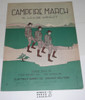 1921 Campfire March Sheet Music, by N. Louise Wright