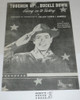 1943 Toughen Up .. Buckle Down Boy Scout Theme Sheet Music, by Harry Pease