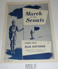 1951 March of the Boy Scouts Sheet Music, by Ella Ketterer