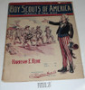 1911 Boy Scouts of America Sheet Music, by Harrison E. Ruhe