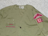 1970's Boy Scout Uniform Shirt with few patches from Central Florida Council, 14" Neck size 19" Chest and 28" Length, #FB19