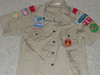 1980's Boy Scout Uniform Shirt from Los Angeles Area Council, 1989 Jamboree, Medium size, #FB46