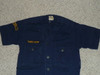 1940's Boy Scout Cub Uniform Shirt with metal buttons, 15" chest 25.5" length, #FB76