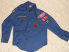 1970's Boy Scout Cub Uniform Shirt from Anaheim CA, 16" chest 22" length, #FB90