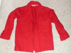 Official Boy Scouts of America Red Wool Jacket  -  Size 12, used, #FB1