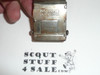 1931 Boy Scout Friction Belt and Buckle with camp emblems on webbing