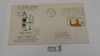 1960 National Jamboree Ohio contingent troop Envelope with Jamboree First Day cancellation and  BSA 4 cent stamp