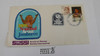 1989 National Jamboree SOSSI Envelope with Jamboree First Day cancellation, OA service corp patch design