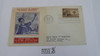 1950 National Jamboree First Day of Issue Envelope with First day of issue cancellation and  BSA 3 cent stamp, obscure design