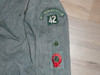 1930's Girl Scout Uniform with patches from Mt. Pleasant, 14" chest x 36" length, GS7