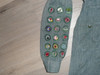 1930's Girl Scout Uniform with patches from Mt. Pleasant, 14" chest x 36" length, GS7