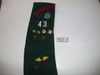 1960's-70's Girl Scout Badge Sash from San Gorgonio Council with badges and pins, GSS20