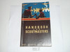 1957 Handbook For Scoutmasters, Fourth Edition, Eleventh Printing, Very good Condition