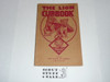 1943 Lion Cub Scout Handbook, 3-45 Printing, MINT Condition