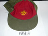 1980's Official Boy Scout Cap, one size fits all, mesh sides and back