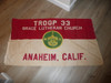 Boy Scout Troop 33, Anaheim California, Troop Flag