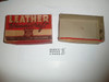 1950's Boy Scout Leather Handicraft Project BOX, Box only