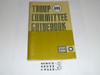 1976 Troop Committee Guidebook, 5-76 printing, Very Good Condition