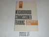 1968 Neighborhood Commissioner Training Instructor's Guide, 4-68 printing