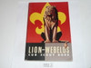 1958 Lion Cub Scout Handbook, 8-58 Printing, Near MINT
