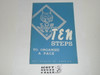 1960 10 Steps To Organize a Pack, 1-60 Printing