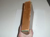 1943 Official Girl Scout Handbook, hardbound, 3-43 Printing, 5th printing, leather cover and MINT book