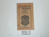 Lone Scout First Degree Book, 1920's pre BSA merger