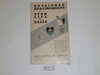 1952 Boy Scout Handbook Supplement, Realigned Boy Scout Requirements, 1-52 printing, used