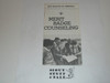 Merit Badge Counseling Guide, 1985 printing