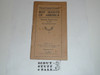 1920's Ulster County Council Requirement Guide for 2nd Class Scouts