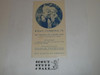 1940 What Cubbing Is, Boy Scout Promotional Brochure, 4-40 printing