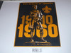 1960 Boy Scouts of America 50th Anniversary 9x12 Cardboard Poster