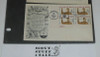 Boy Scouts of America 50th Anniversary Celebration FDC Envelope with first day cancellation and  Four BSA 4 cent stamp, not mailed