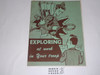 1951 Exploring at Work in your Troop, Boy Scouts of America, 11-51 printing