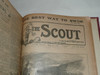 1911-12 Bound complete volume of "The Scout", United Kingdom Youth Scout Magazine