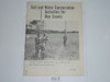 Soil and Water Conservation Activities for Boy Scouts, 9-64 Printing, US Department of Agriculture