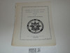 1940 Elements of Explorer Leadership, Leadership Training Course Manual, Boy Scouts of America, 152 numbered pages