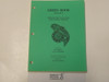 Green Book Volume II, California Order of the Arrow Guide, by Morley and O'Connor, 1985 printing