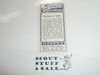 Ogden Tabacco Company Premium Card, Second Boy Scout Series of 50 (Blue Backs), Card #72 The Game of Tails, 1912