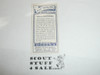 Ogden Tabacco Company Premium Card, Second Boy Scout Series of 50 (Blue Backs), Card #77 Improvised Bridge, 1912