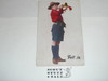 Teens British Boy Scout Postcard, Fall In