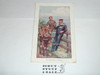 1910 British Boy Scout Postcard, An Appreciative Audience, by Ibbetson