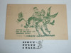 1957 National Jamboree Post Card, Boys' Life Exhibit