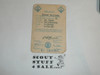 1949-1950 Cub Scout Membership Card, 6 signatures, buyer to receive a card expiring ranging from 1949-1950 of this style, BSMC77